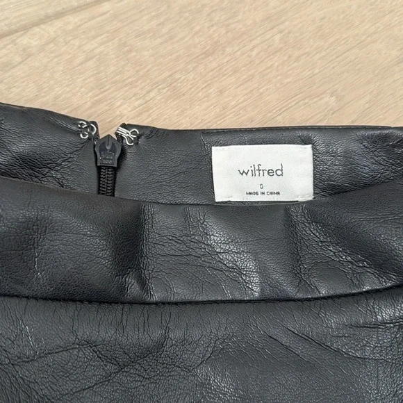 Wilfred Black Mini Skirt - Picture 2 of 3